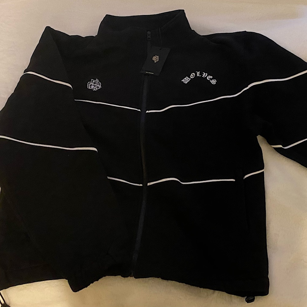 Darcsport Black Chopper fleece jacket XL
